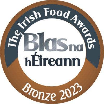 Blas na hEireann Irish food awards 2023 bronze winner logo